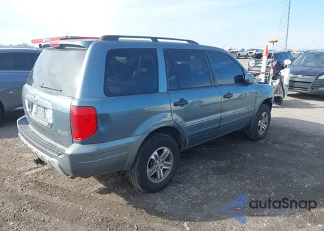 2005 Honda Pilot Ex-L from USA, damaged, VIN 2HKYF18695H517923